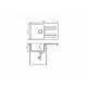 Кухонная мойка Tolero Loft TL750 Темно-бежевый 823