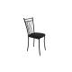 Стул Онега Лайт кожзам черный/металлик черный - 4 шт