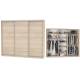 Шкаф-купе Белла B-230х270х60-3 (D7D7D7)