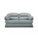 Прямой диван Квин 6 БД без механизма Newtone aqua blue
