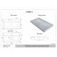Комплект для ванны навесной Альба 80 антрацит