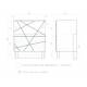 Тумба Geometry 700-0-2 Фостер бетон