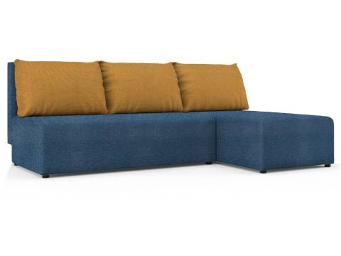 Угловой диван Алиса savana plus denim savana plus yellow