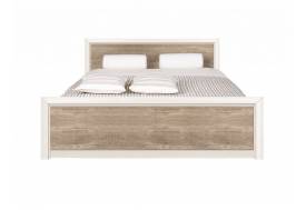 Кровать LOZ160х200 с подъемным механизмом Коен Ясень Снежный
