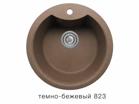 Кухонная мойка Tolero R-108E Темно-бежевый 823