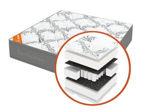 Матрас Mega холкон TFK Gray Night 80х200