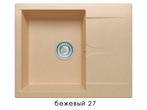 Мойка Polygran Gals-620 Бежевый 27