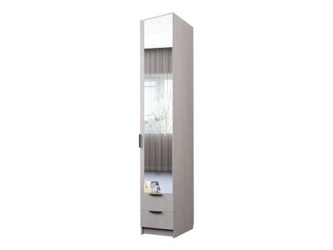 Шкаф с 2 ящиками Экон ЭШ1-РП-23-4-R-2я с зеркалом