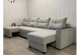 Диван Комфорт-6 ПБ модульный 1К-2-1К Боннель+МДФ ткань Luma 13