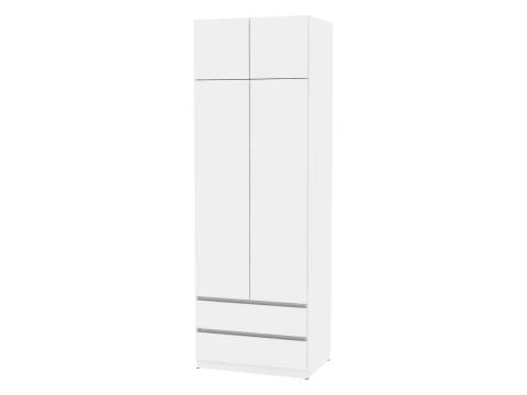 Шкаф Malta light H297 с антресолью HA2 Белый
