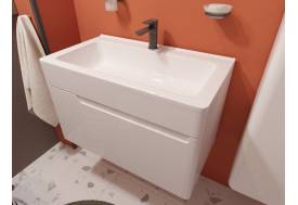 Тумба с раковиной Kare Luxe 800 навесная 1 ящик