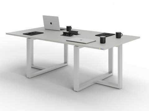 Стол для переговоров SP-3 с розетками 1200х2600 мм
