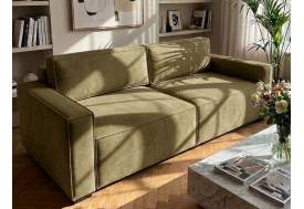 Диван Лофт 2-секции 2000х1650 оливковый