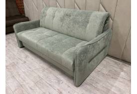 Диван Аккордеон 1400 подлокотник с кантом Sensey mist green