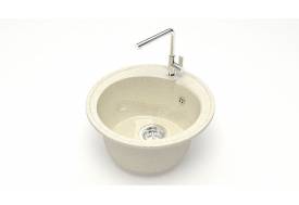 Мойка круглая Венди Z4Q2 бежевый